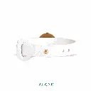 دستبند چرم سفید پروانه آماتیست-.webp