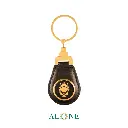 Lion Black Keychain  