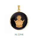 Crown Onyx Pendant 