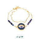  Chained Beloved Lapis Lazuli Bracelet  