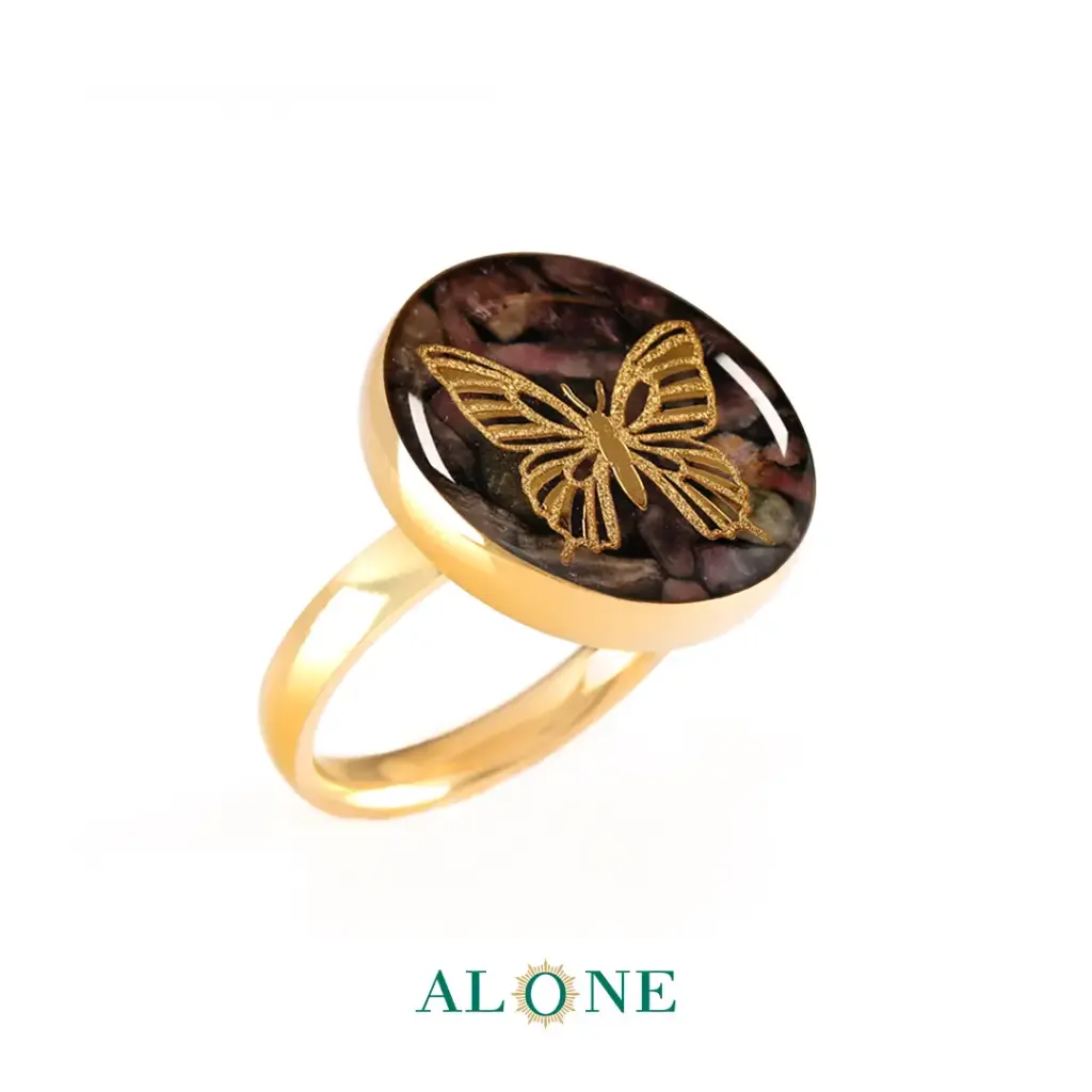 Butterfly Tourmaline Ring