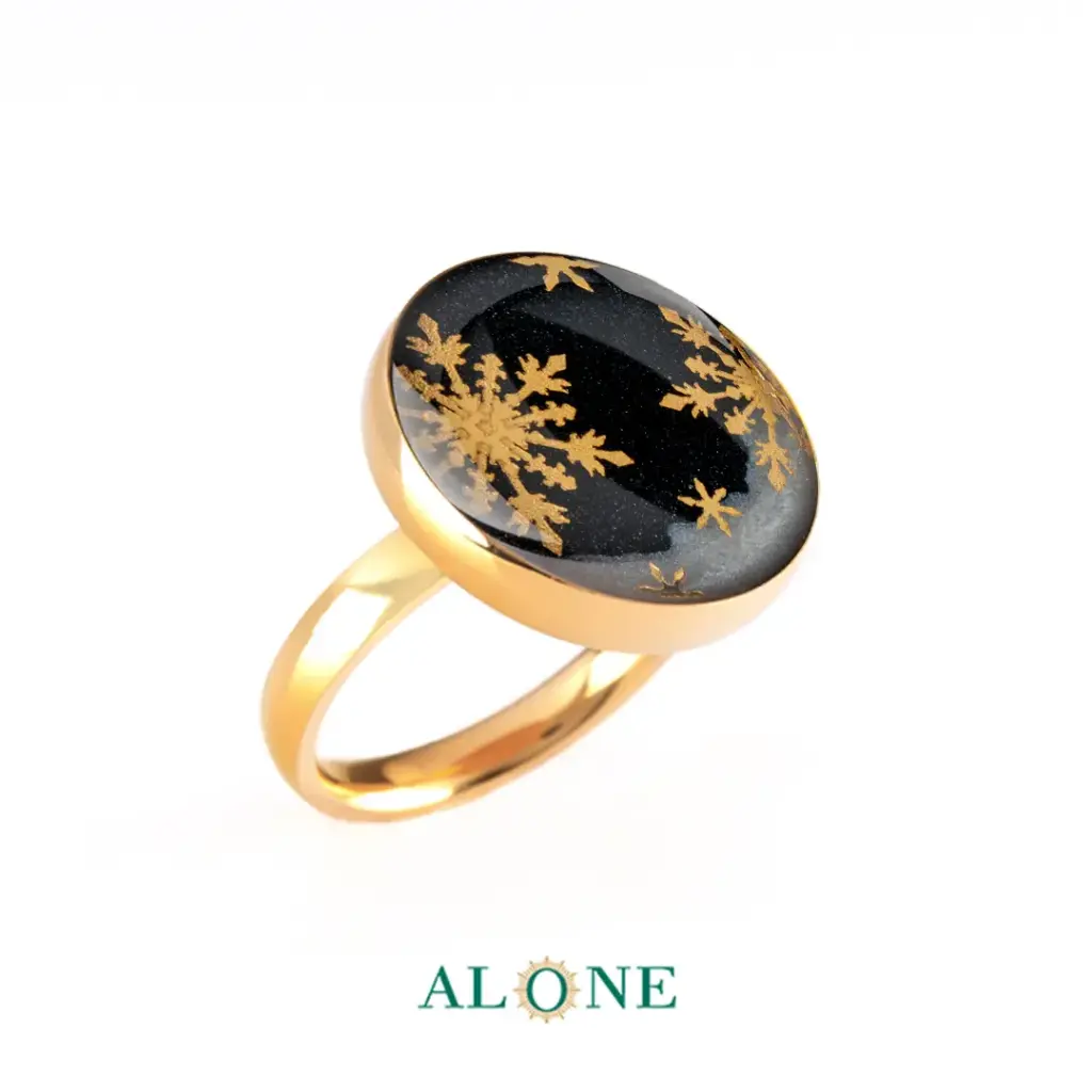  Black Winter Ring