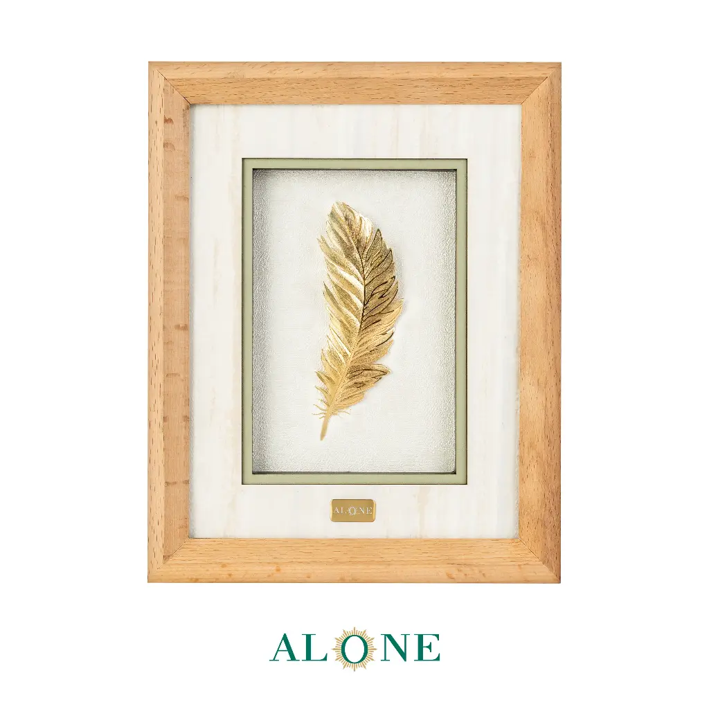 Feather Gold Artwork 
