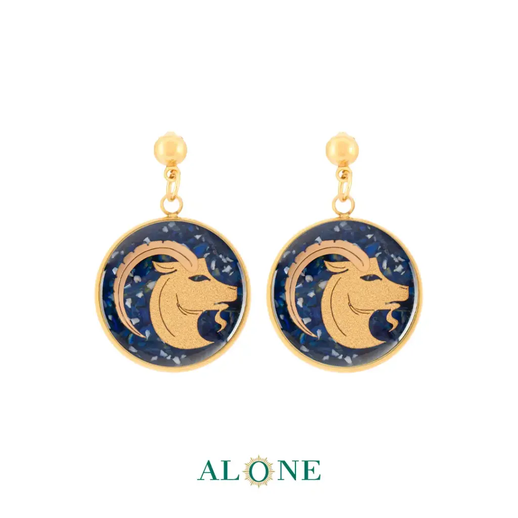 Capricorn Earrings