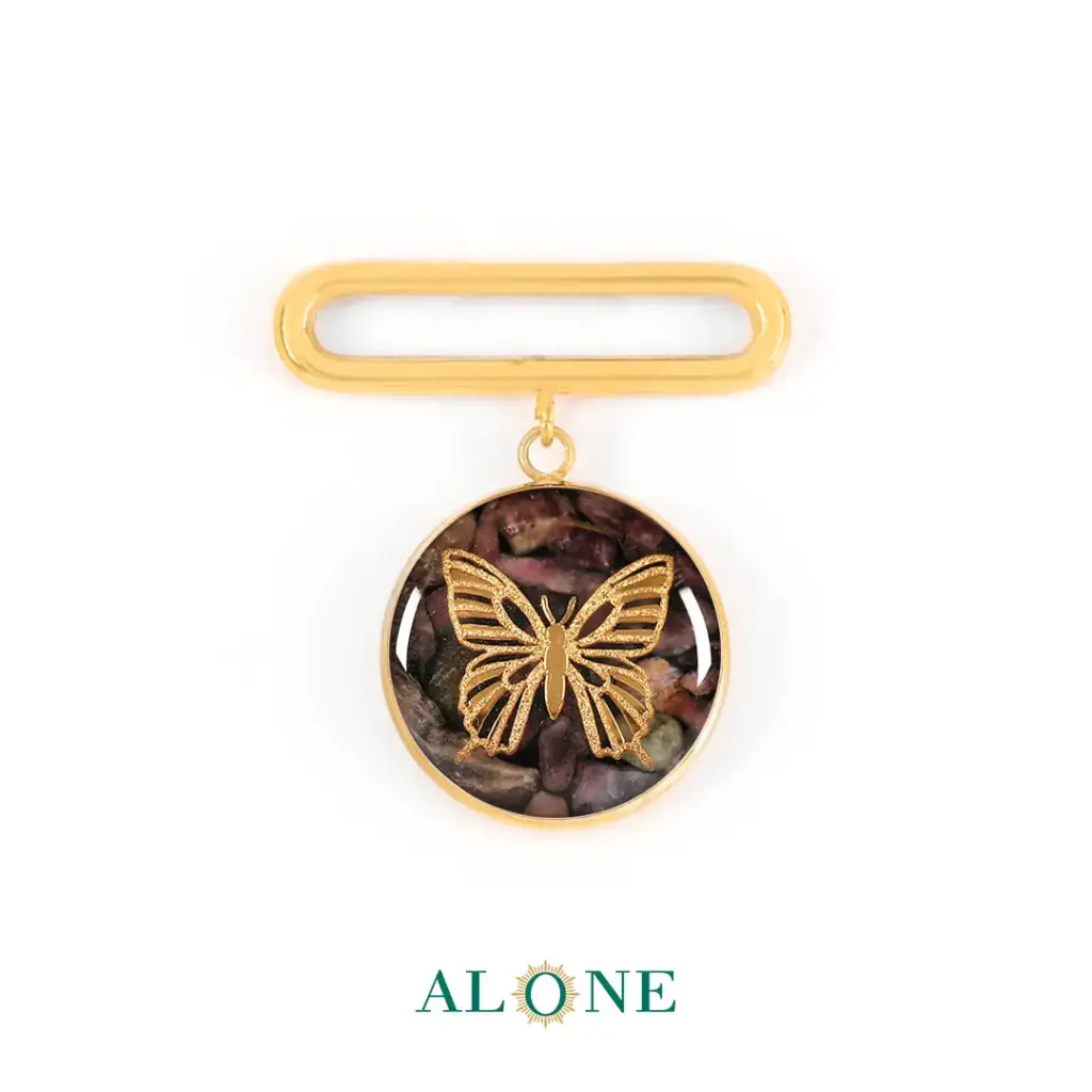 Butterfly Tourmaline Apple Watch Pendant