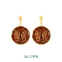 Butterfly Goldstone Earrings  