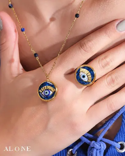 [P04104021020A] Beloved lapis lazuli necklace