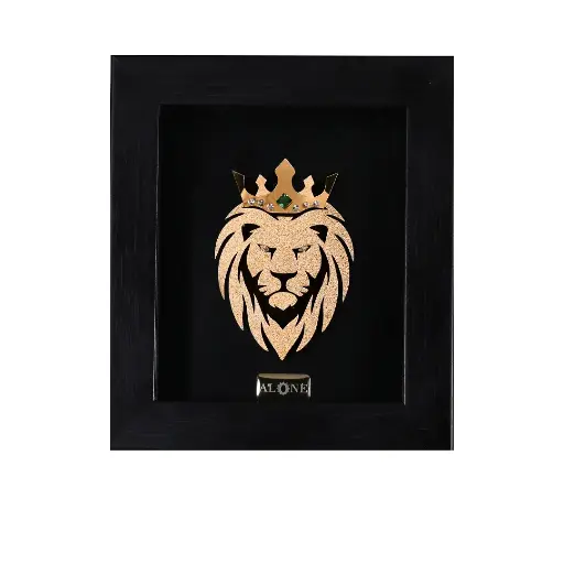 [P01000277001A] Lion Gold Artwork