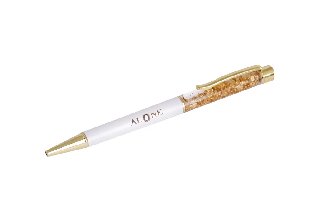 white pen