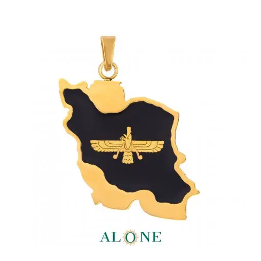 Farvahar Iran Onyx Pendant 